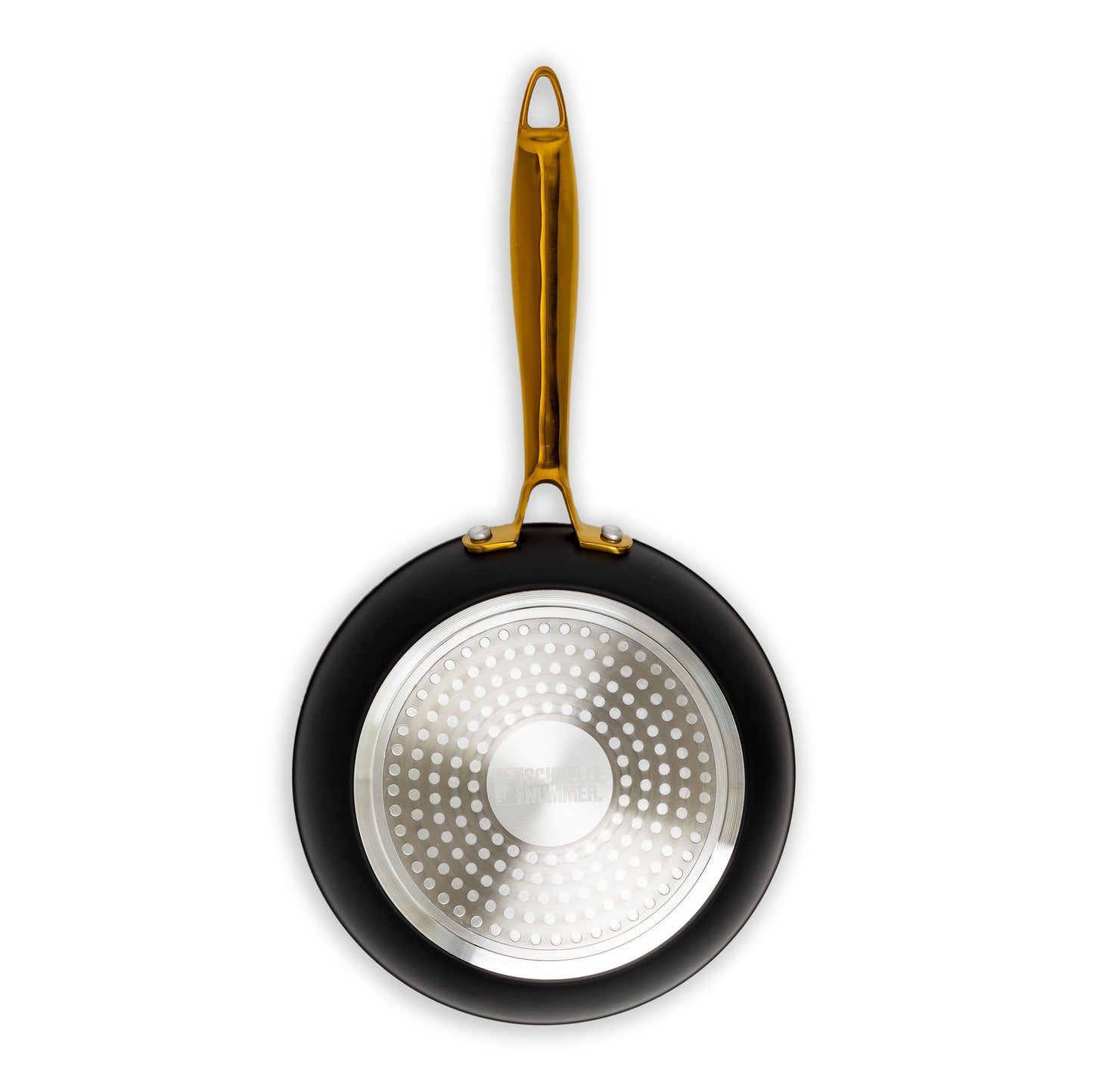 Henssler Aluminium-Pfanne mit Edelstahl-Griff (Größe: 20 cm)