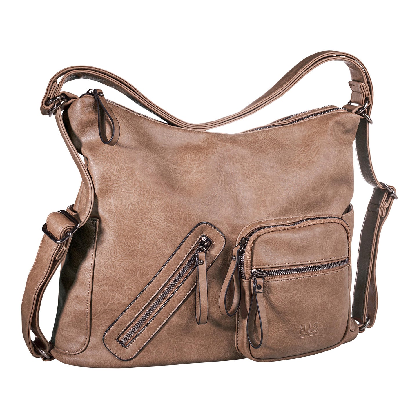 HIS Damentasche "Hybrid" (Farbe: beige)