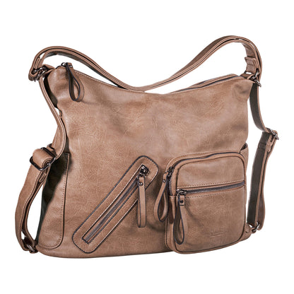 HIS Damentasche "Hybrid" (Farbe: beige)