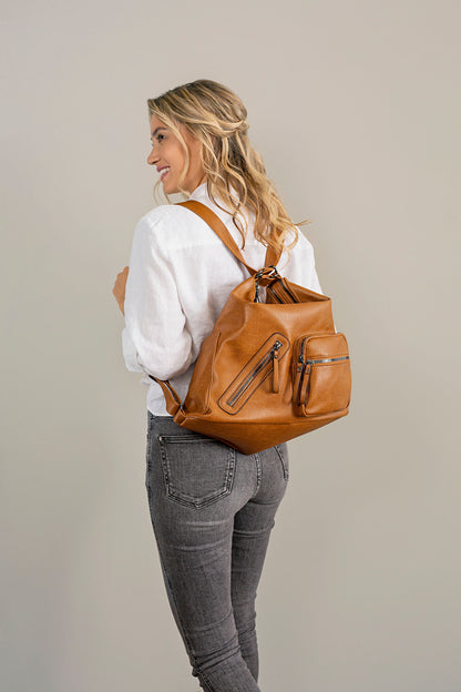 HIS Damentasche "Hybrid" (Farbe: beige)