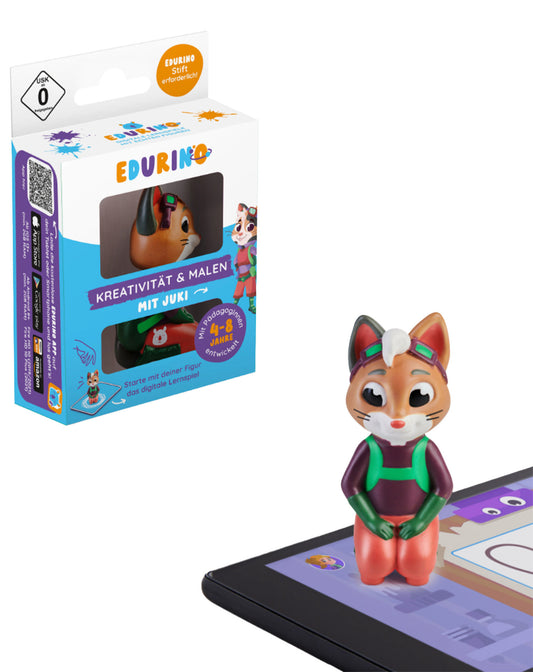 Edurino Figur JUKI - Kreativität & Malen ab 4