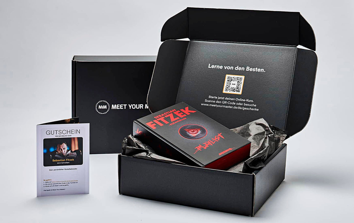 Sebastian Fitzek Geschenkbox mit Online-Schreibkurs