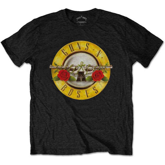 GunsNRoses T-Shirt "Classic Logo", Farbe: Schwarz, Größe: M (Fanartikel)