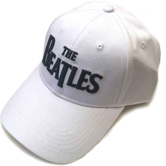 Beatles Baseball Cap "Black Drop T Logo", Farbe: weiß (Fanartikel)