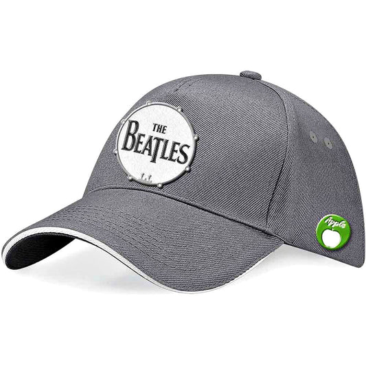 Beatles Baseball Cap "Drum", Canvas, Farbe: Grau (Fanartikel)