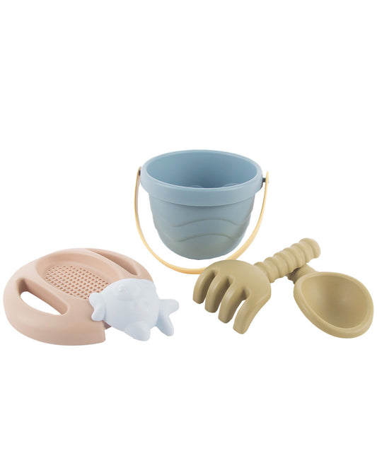 Sandspielzeug-Set TINY BIO FISH 5-teilig in bunt