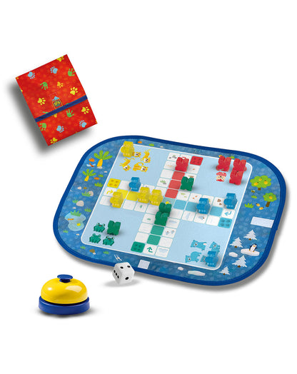 Reisespiel-Sammlung WRAP&GO - LUDO-QUARTETT
