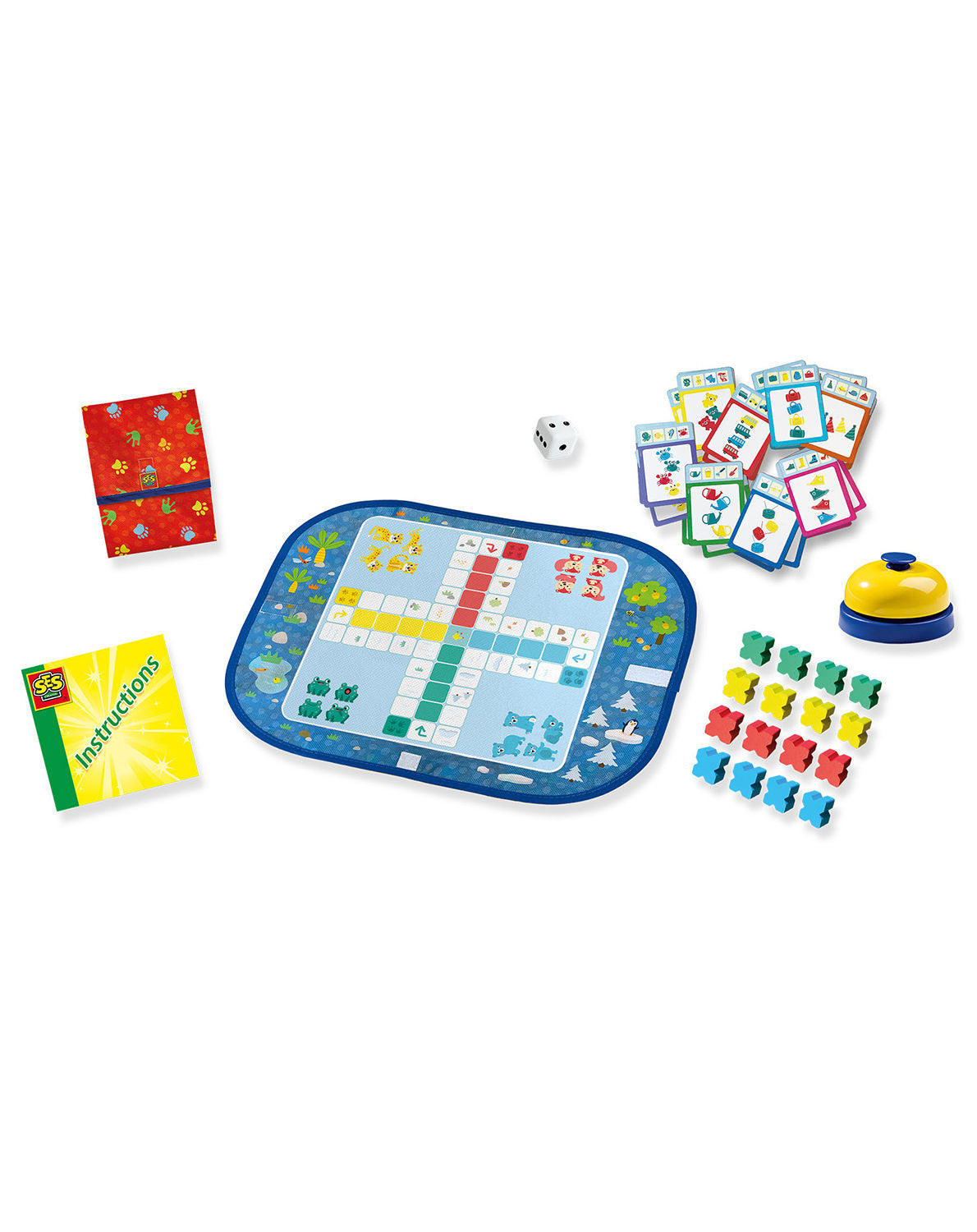 Reisespiel-Sammlung WRAP&GO - LUDO-QUARTETT