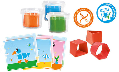 My-first-Knetset MIT AUSSTECHFÖRMCHEN 9-teilig