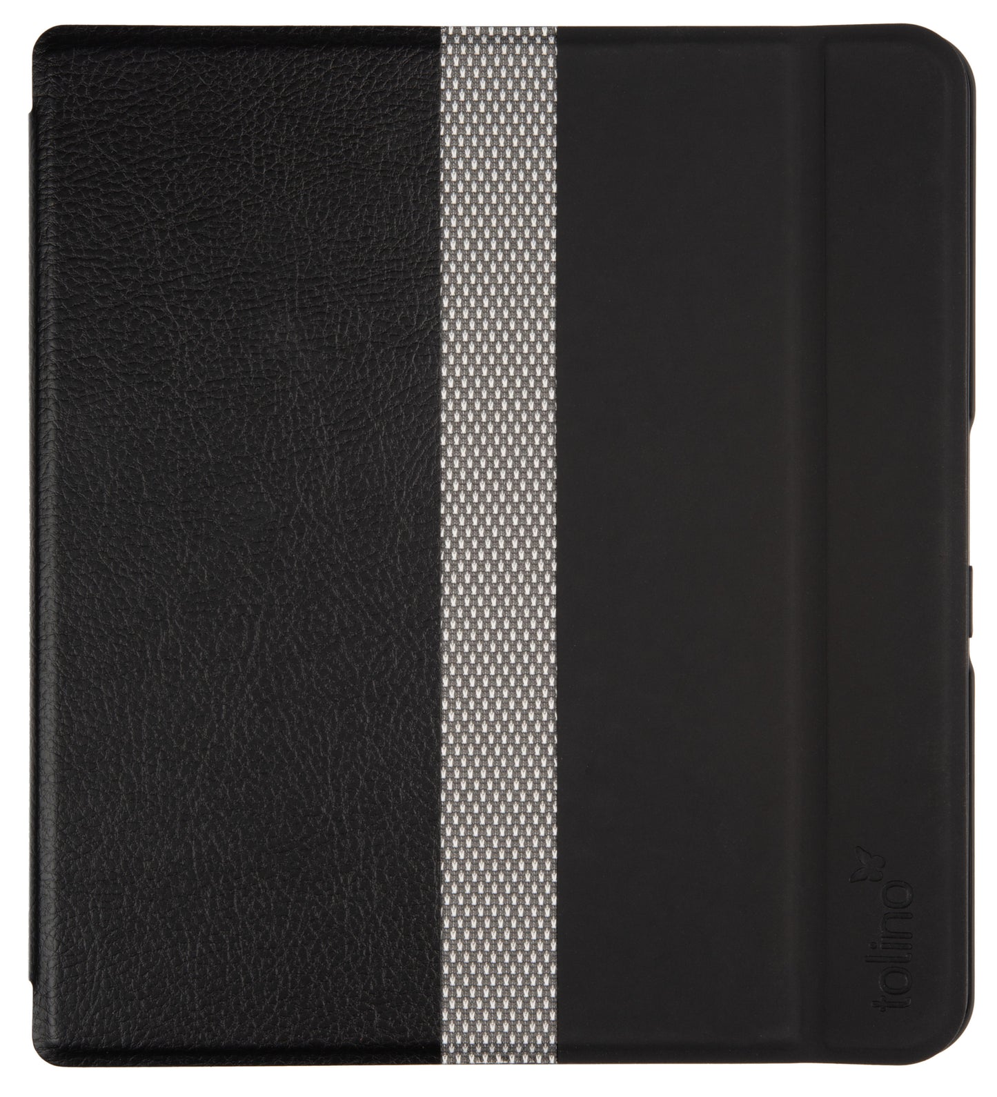 tolino epos 2, Schutztasche in Lederoptik (Farbe:schwarz/Streifen)