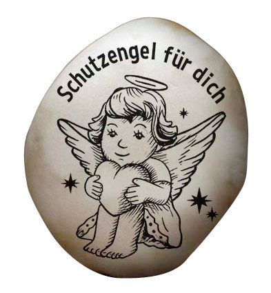 Natur Flusskiesel "Engelchen"