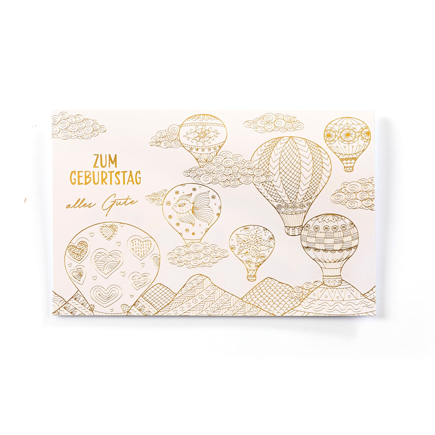 Ausmalkarten "Gute Wünsche" 20-teilig