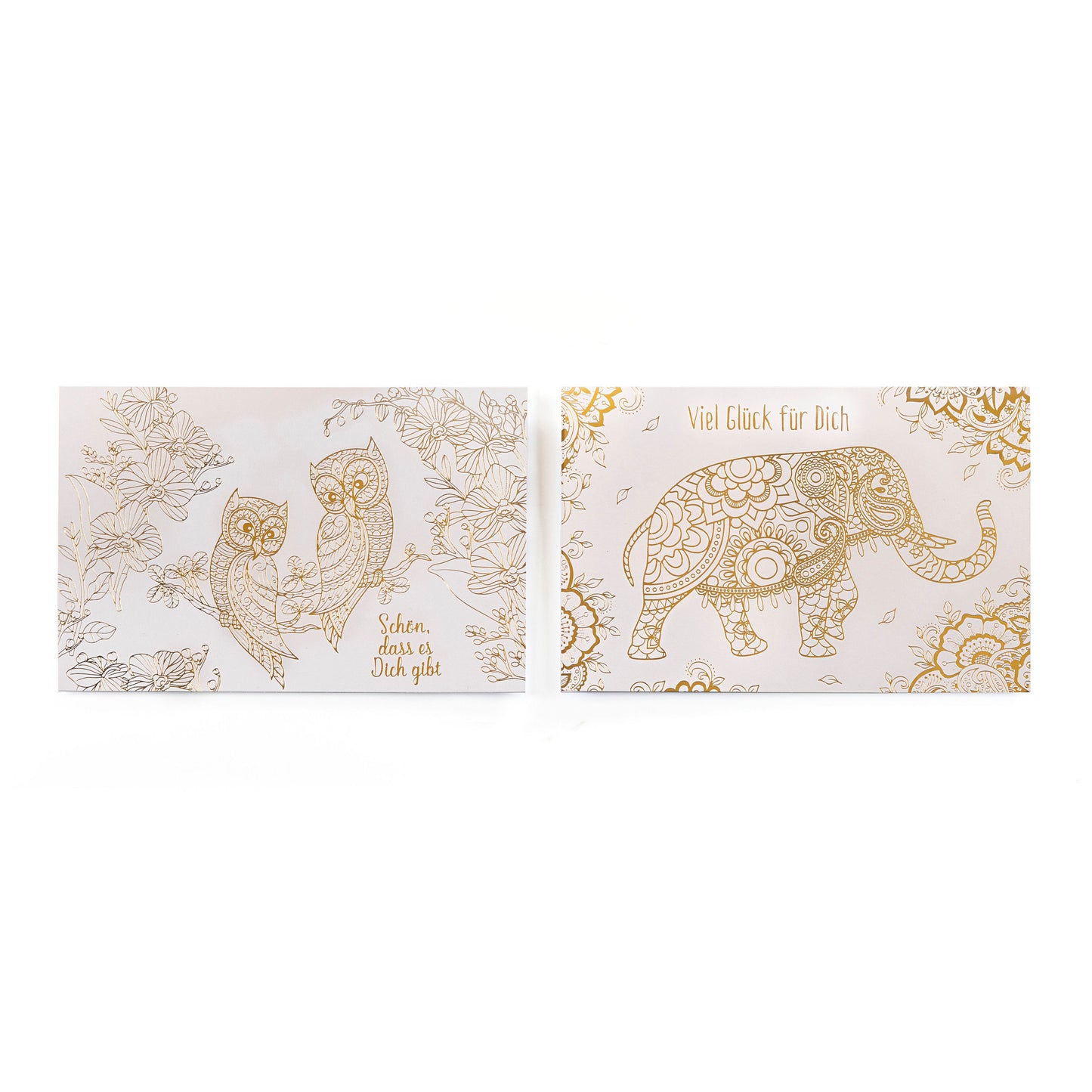 Ausmalkarten "Gute Wünsche" 20-teilig