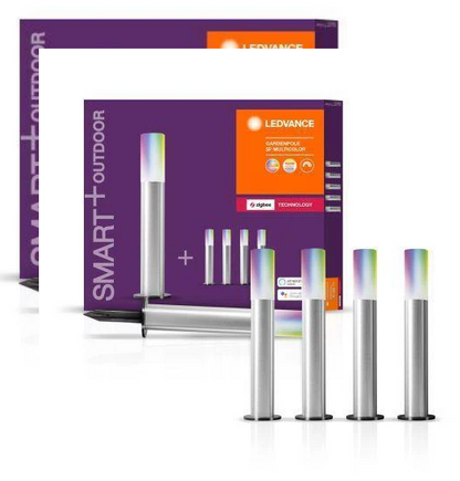 LEDVANCE ZigBee SMART+ LED Gartenleuchte RGBW mehrfarbig