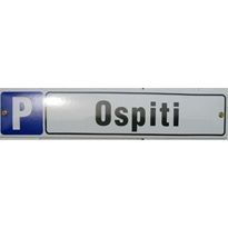 Schild 'P Ospiti'