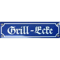 Schild 'Grill-Ecke'