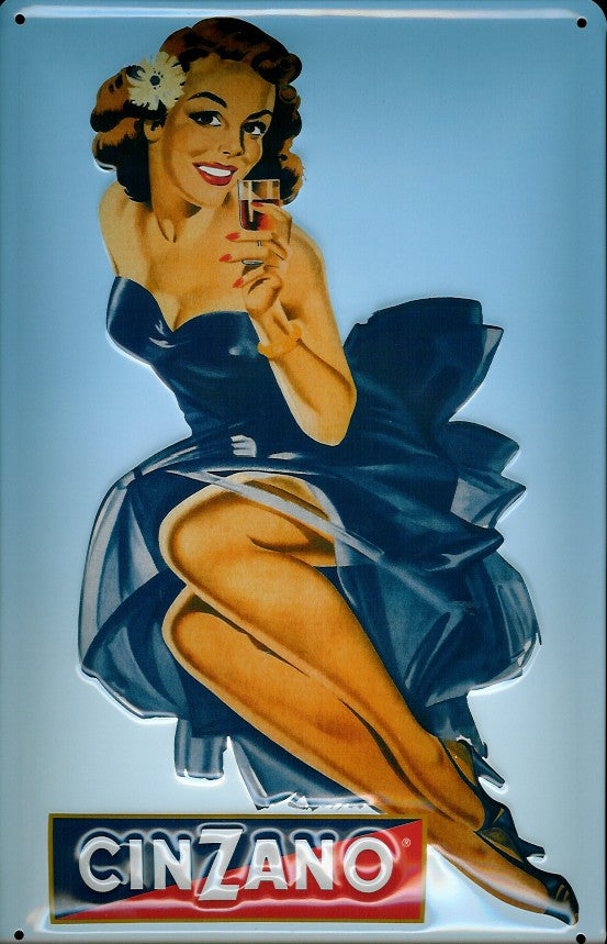 Schild 'Cinzano'