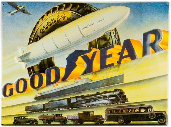 Schild 'Goodyear'