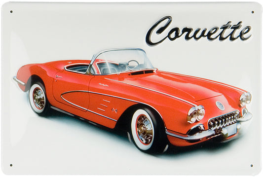 Schild 'Corvette'