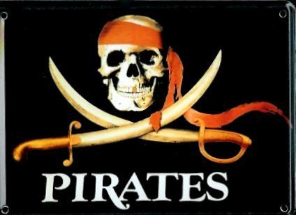 Schild 'Pirates'