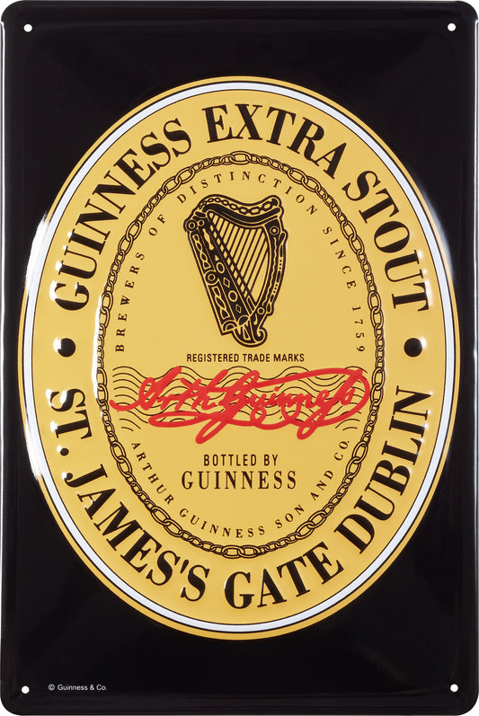 Schild 'Guinness'