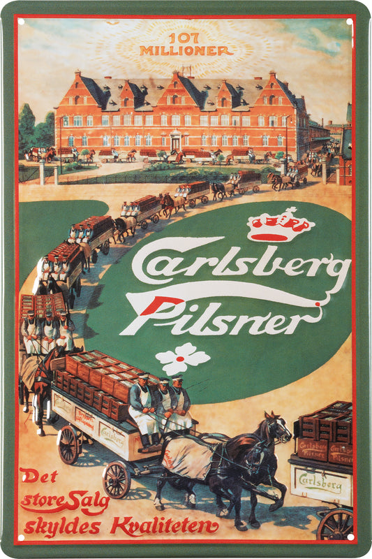 Schild 'Carlsberg Transport'