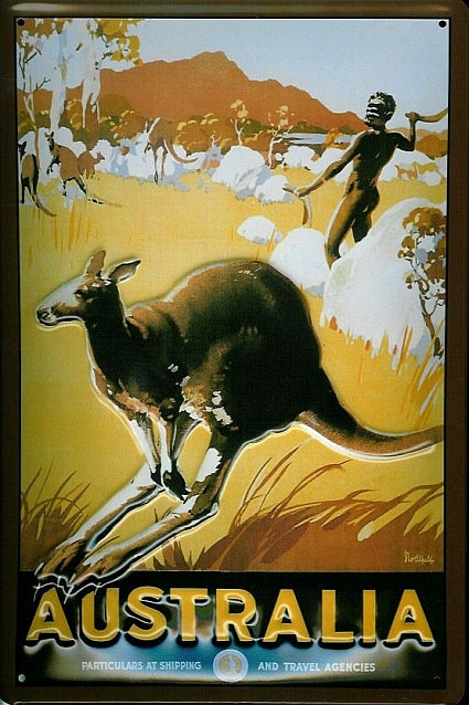 Schild 'Australia'