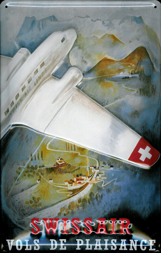 Schild 'Swissair'
