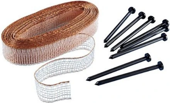 Schnecken-Stop, Kupferband 8 m mit 8 Erdnägeln