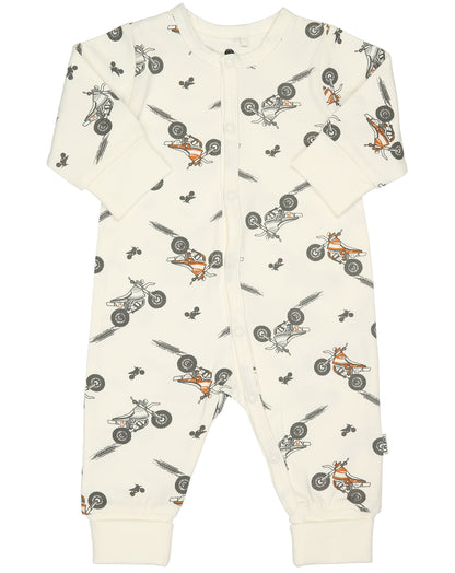 CeLaVi Schlafstrampler "Motocross" (Grösse: 60)