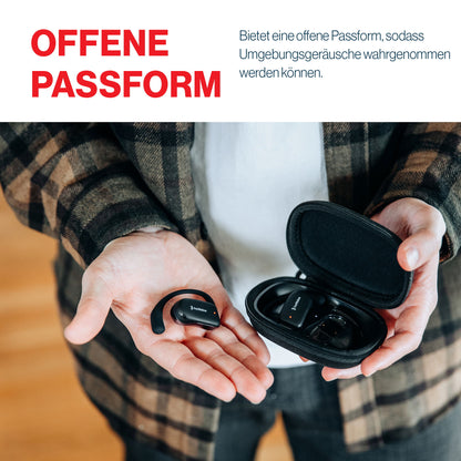 freeVoice Open Ear 100, schwarz (Bluetooth)