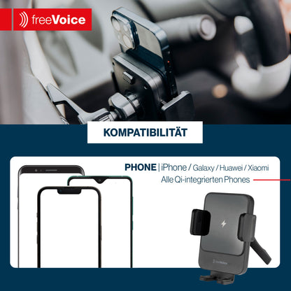 freeVoice Wireless Car Charger