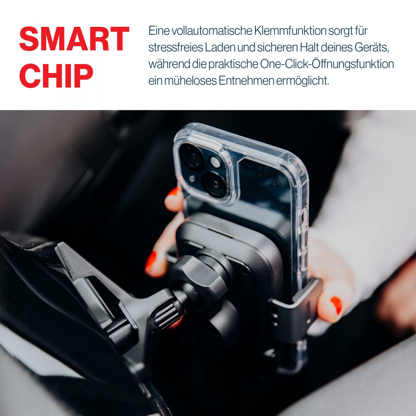 freeVoice Wireless Pro Car Charger