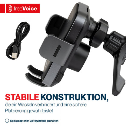 freeVoice Wireless Pro Car Charger