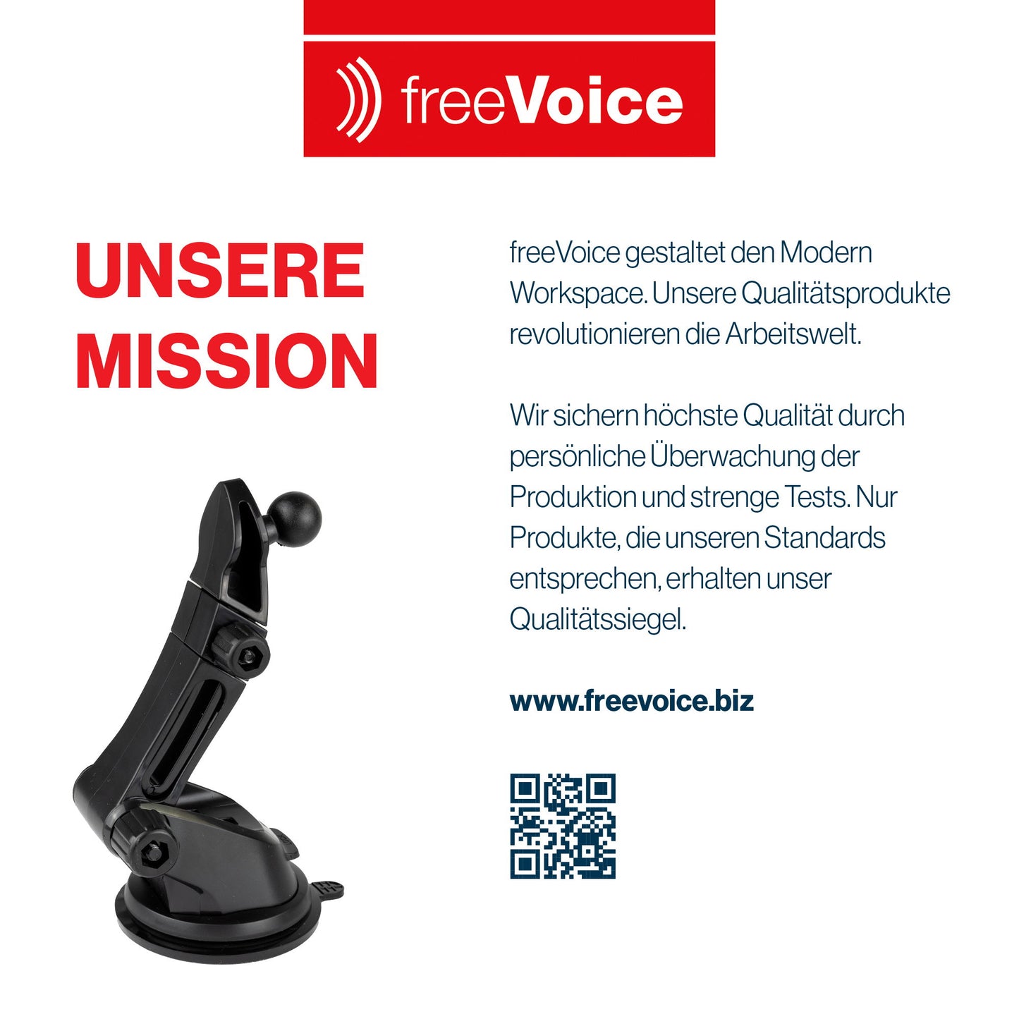 freeVoice Wireless Pro Car Charger