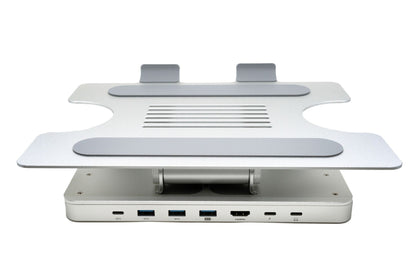 freeVoice Laptop Stand inkl. USB-C Dockingstation