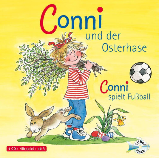 Conni und der Osterhase / Conni spielt Fußball, 1 Audio-CD (Liane Schneider)