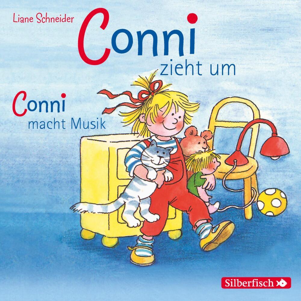 Conni zieht um / Conni macht Musik, 1 Audio-CD (Julia Boehme)