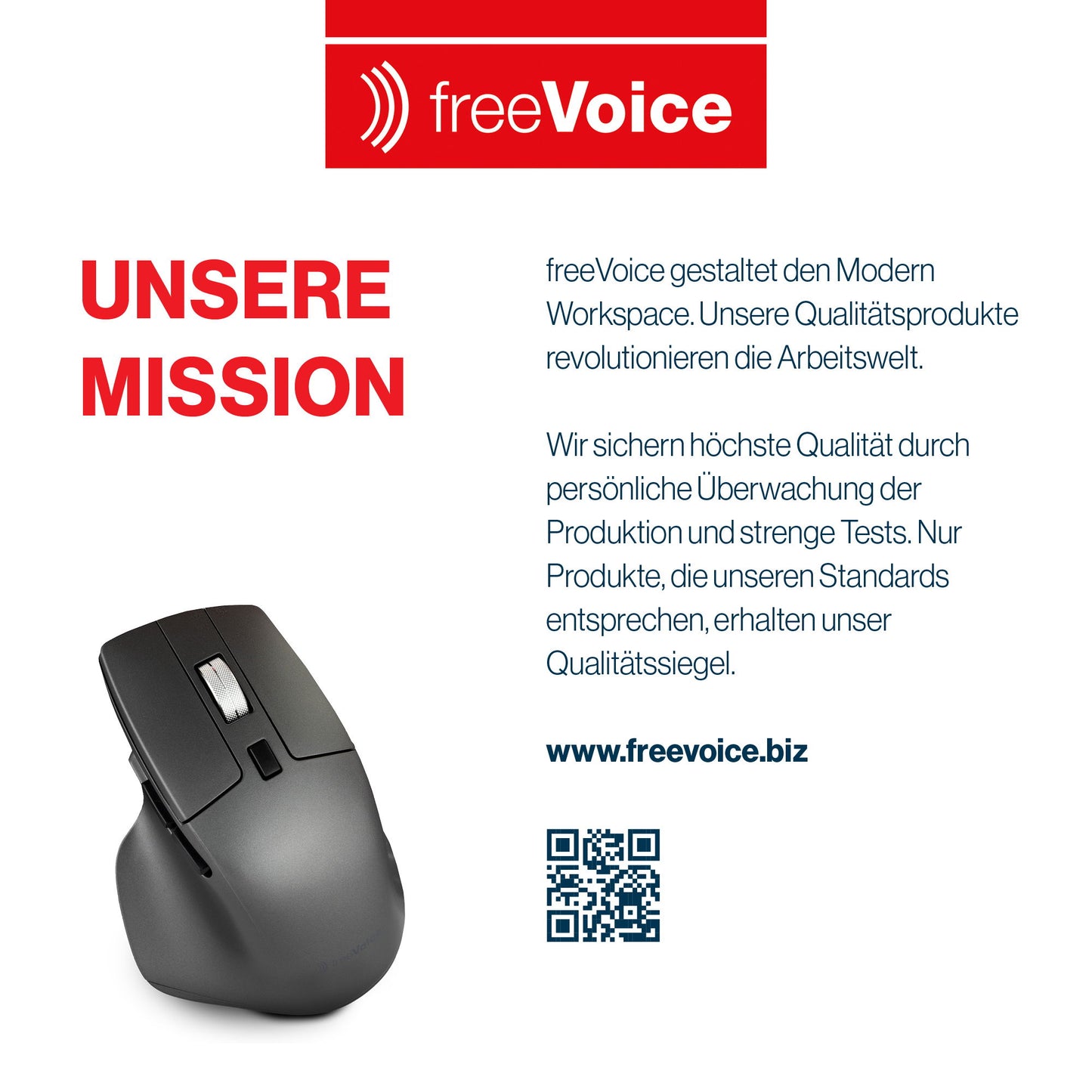 freeVoice Kabellose Office Maus