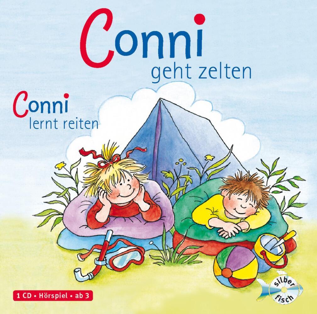 Conni geht zelten / Conni lernt reiten, 1 Audio-CD (Liane Schneider)