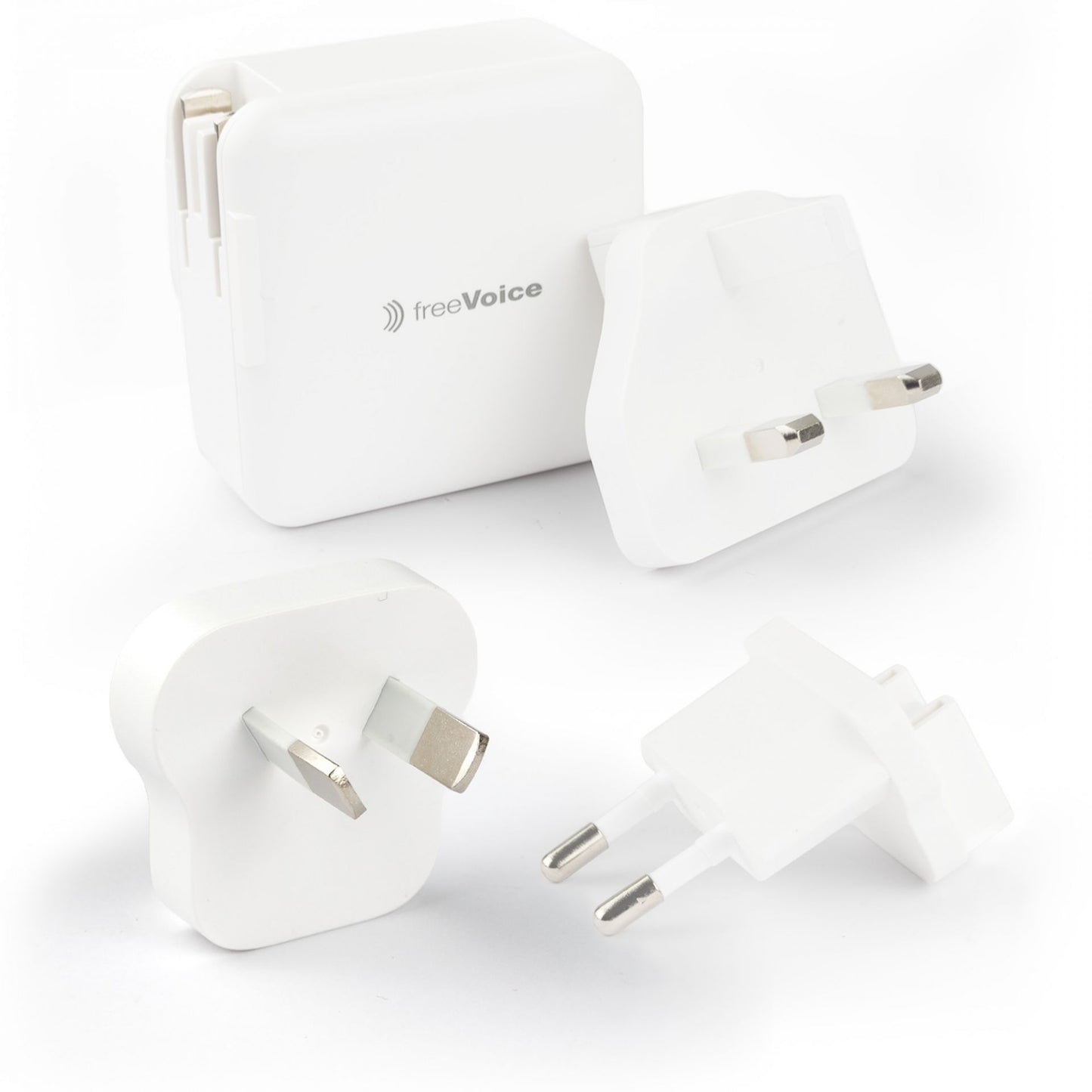 freeVoice Reise Schnellladegerät 30W (USB-A/USB-C)