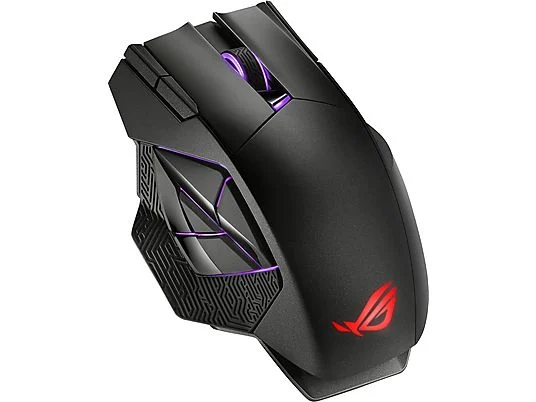 Asus - ROG Spatha X Wireless Gaming Mouse, schwarz  - Gebraucht