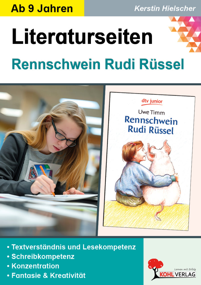 Uwe Timm 'Rennschwein Rudi Rüssel', Literaturseiten (Kerstin Hielscher)