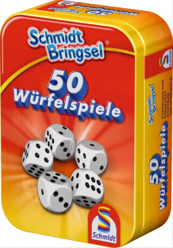 Schmidt Spiele - Schmidtbringsel "50 Würfelspiele"
