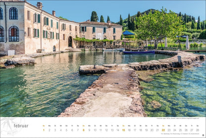 Gardasee Globetrotter Kalender 2026 - Von romantischen Buchten und malerischen Orten (39 x 58 cm)