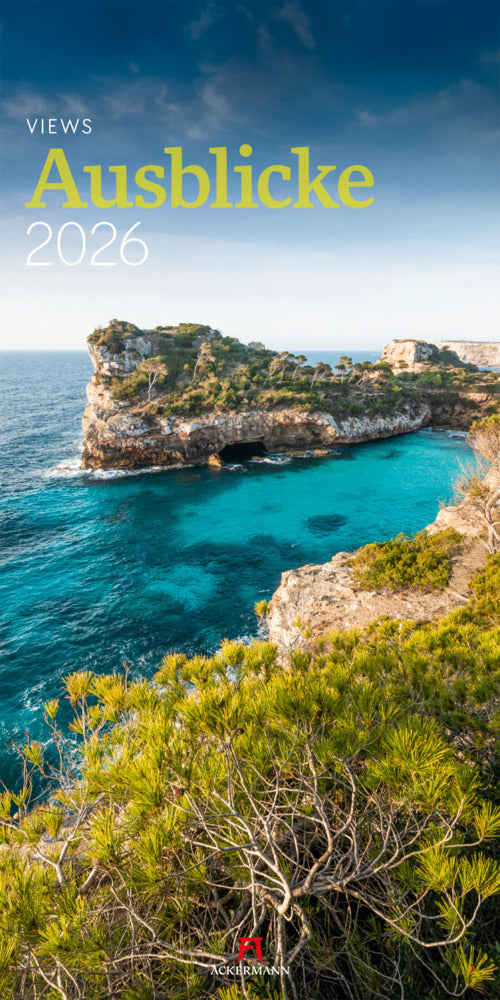 XL-Kalender 2026 "Ausblicke" (33 x 66 cm)