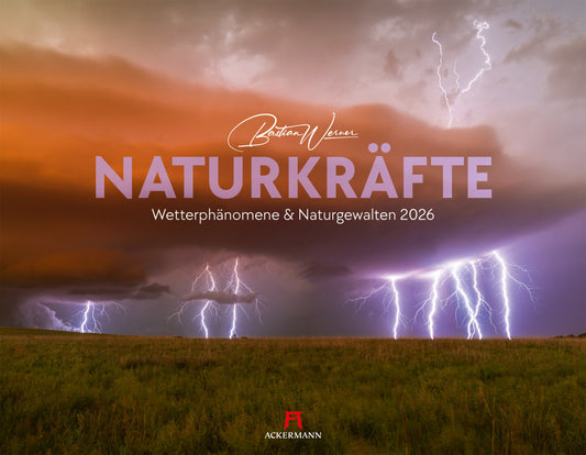 Posterkalender 2026 "Naturkräfte" (52 x 42 cm)