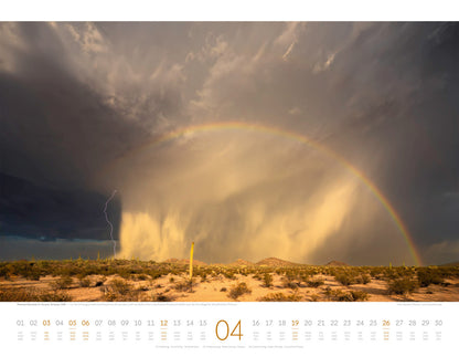 Posterkalender 2026 "Naturkräfte" (52 x 42 cm)