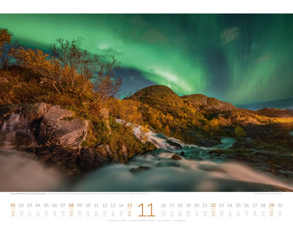 Posterkalender 2026 "Naturkräfte" (52 x 42 cm)