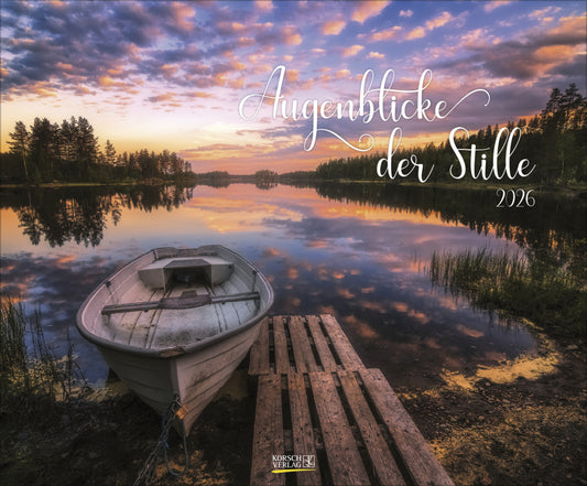 Posterkalender 2026 "Augenblicke der Stille" (46 x 55 cm)